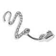 thumbnail image 4 of KLKCMS 14G Belly Button Steel Navel Barbell Jewelry Snake -2, 4 of 9