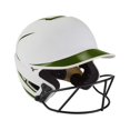 thumbnail image 1 of Casco de bateo de softball Fastpitch Mizuno F6 para adulto con máscara, 1 of 5