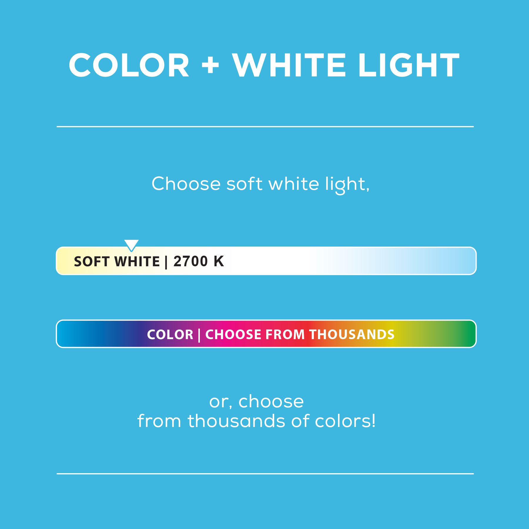 Merkury Innovations A21 Smart Color Light Bulb, 75W Equivalent, Requires 2.4 GHz Wi-Fi - image 5 of 11