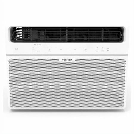 Restored Toshiba 10,000 BTU 115-Volt Smart Wi-Fi Touch Control Window Air Conditioner with Remote and ENERGY STAR in White (Refurbished)