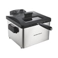 thumbnail image 1 of Hamilton Beach Professional-Style Deep Fryer, 3 Quart Capacity, 1800 Watts, Stainless Steel, 35035C, 1 of 5