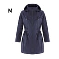 thumbnail image 1 of Chaqueta deportiva para mujer Abrigo a prueba de viento impermeable al aire libre para niñas, Azul violáceo, M Methold HA6452-12B, 1 of 6