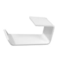 thumbnail image 1 of Support de Casque 15kg Acrylique Support de Casque sous Bureau Support de Rangement pour Casque, Blanc, 1 of 8