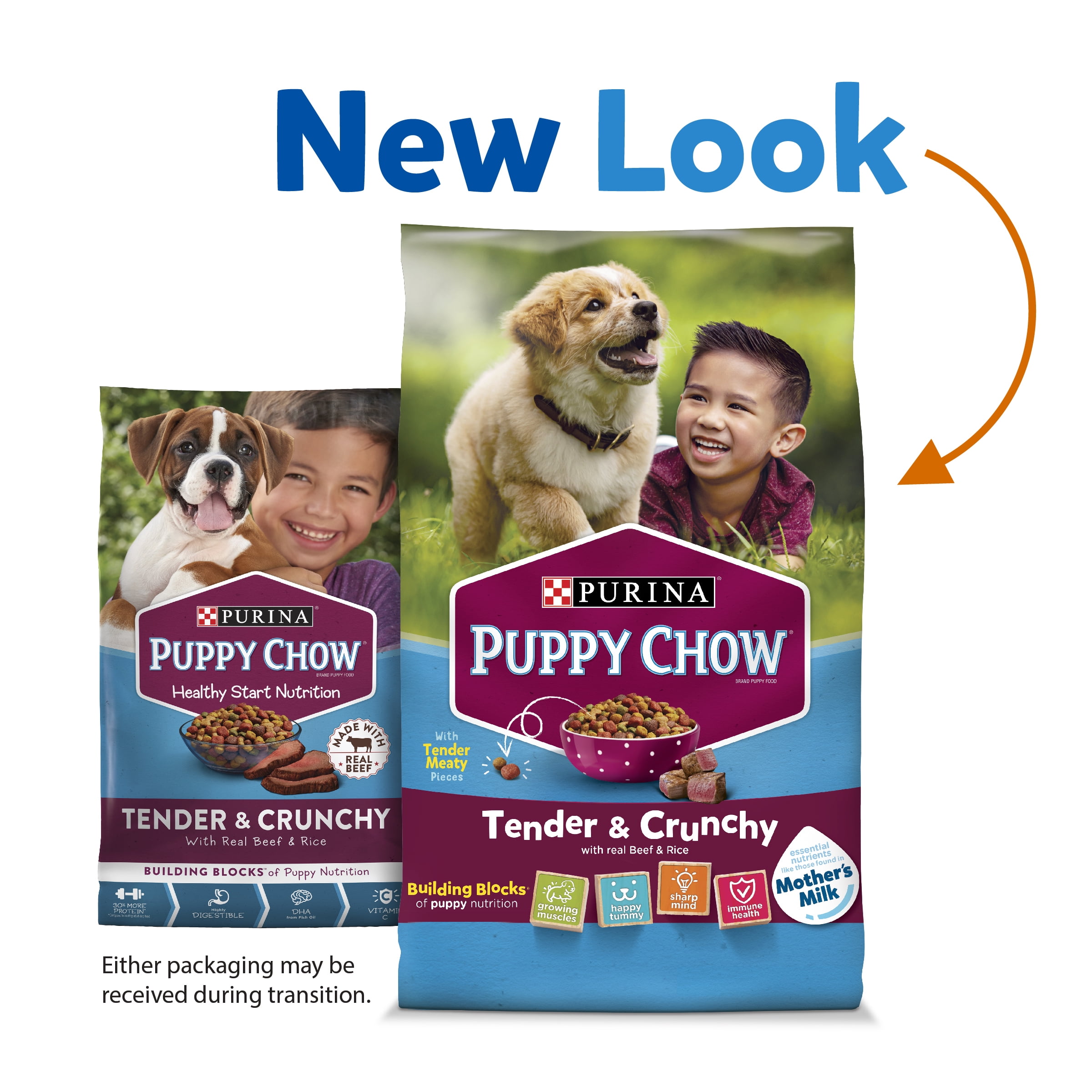 purina puppy chow large breed walmart