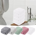thumbnail image 7 of Qocolhg 4 Pack Hand Towels for Bathroom, 13x30 inch Soft Bath Hand Towels, Quicker to Dry, Lightweight and Highly Absorbent Face Towels for Bathroom Kitchen Hotel Gym Travel and Spa, Gray, 7 of 7