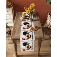 thumbnail image 5 of Red Retro Rooster Table Runner 72 Inches, Farmhouse Vintage Animals Bed Runner Dresser Scarves Tabletop for Indoor Outdoor Parties/Ceremony/Banquet, 18" x 72", 5 of 8