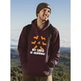 thumbnail image 2 of My Corgi Is Herding! Banner Hoodie Men -Image by Shutterstock, Male 5X-Large, 2 of 4