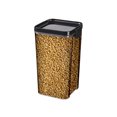 thumbnail image 4 of Wovilon Miscellaneous Grains Barley Noodle Storage Jar Nut Candy Dry Storage Jar Square Transparent Buckle Dry Storage Jar, 4 of 5