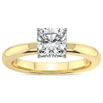 IGI Certified 5 Carat Cushion Shape Lab Grown Diamond Engagement Ring | 14K White Gold |Quinn Solitaire Diamond Ring | FG-VS Quality Friendly Diamonds