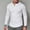 White, variant on Pxiakgy t shirts for men Men's Round Neck Cotton Solid Button Long Sleeved T Shirt Casual Bottom Shirt mens t shirts mens tops White + 3XL