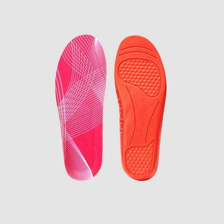 

RLCEGAL Rebound-Engine Orthotic Insoles Relieve Foot Fatigue Flat Feet Pu High Elasticity Semi-Mesh Design Rose Red 4.5 (Usmen)