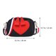 thumbnail image 4 of Bolso bandolera de PU con diseño de corazón para mujer, 4 of 5