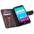 thumbnail image 4 of LG V10 Case, Wrist Strap Magnetic Fold[Kickstand] Pu Leather Wallet Case with ID & Credit Card Slots for LG V10 - Polka Dot Hearts, 4 of 4