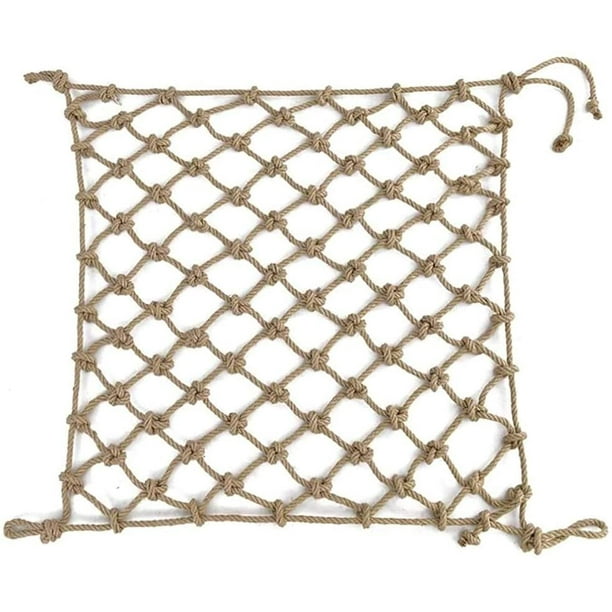 Child Rope Netting Climbing Netting, Cargo Net for Playset - Indoor Stair  Fence Climbing Net - Climbing Net for Treehouse, Playground Obstacle  Courses for Outdoor(Size:1x6m) 