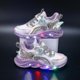 thumbnail image 1 of Zapatillas de deporte informales Led para niñas, zapatos de exterior con estampado de princesa Elsa, zapatos antideslizantes iluminados para primavera, 1 of 5