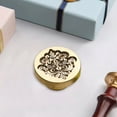 thumbnail image 4 of Sello de Cabeza Cobre en Relieve 3D para Tarjeta Boda Cgtredaw Flor E, 4 of 9