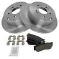 thumbnail image 2 of TRQ Rear Brake Pad & Rotor Kit Brake Pads Brake Rotor Ceramic Fits Select 2007-2009 Hyundai Santa Fe, 2 of 5