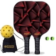thumbnail image 1 of Pickleball Factory PB00042-6-G Ensemble de Pickleball - Pagaies de Pickleball Chocolat Usapa, Ensemble de Pickleball pour Allée, Fibre de Verre Graphite, 1 of 1