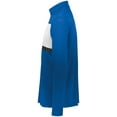thumbnail image 4 of Holloway Sportswear S Prism Bold 1/4 Zip Pullover Royal/White 222591, 4 of 5