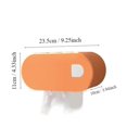 thumbnail image 2 of ¡Precios de Oferta!, Caja de pañuelos con cara sonriente montada en la pared para el hogar, la sala de estar, Creatives Punch, caja de almacenamiento para inodoro de cocina, caja de papel Akmoler, 2 of 4