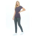 thumbnail image 2 of NATURAL UNIFORMS WOMENS SHORT SLEEVE T SHIRT EXTRA SOFT SUMMER TEES, 2 of 3