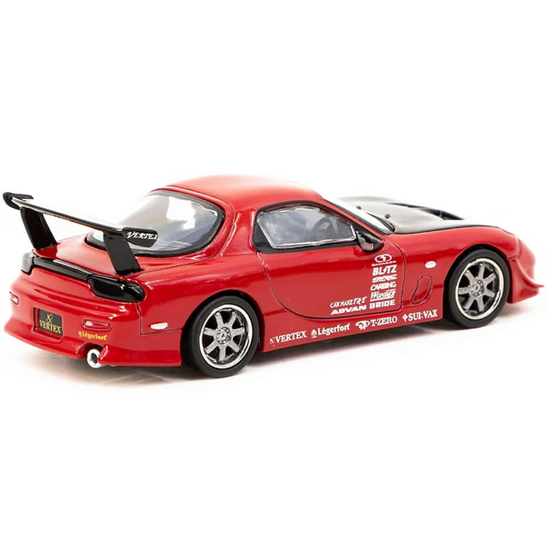 Tarmac Works VERTEX Mazda RX-7 FD3S - Red - Walmart.com Tarmac Works VERTEX Mazda RX-7 FD3S - Red - Walmart.com