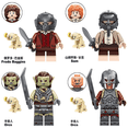 thumbnail image 2 of 24 PCS Set Lord Rings Minifigures Building Blocks Toys Hobbit Genie Half orcs Strong Orcs Aragorn Weapons Flags Lord Rings Collectible Characters Action Figures for Fans, 2 of 4