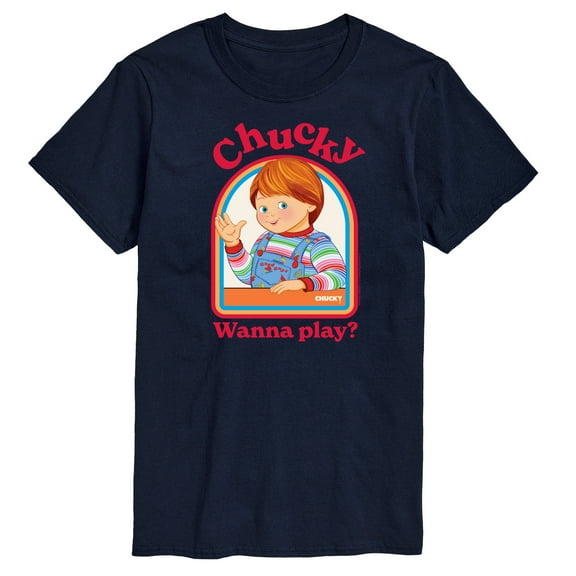 Chucky - Friendly, Wanna Play - Men's Short Sleeve Graphic T-Shirt