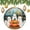 pattern-1141, variant on Christmas Tree Ornament Halloween Holiday Christmas Decor Ceramic Ornament Christmas Ornaments for Christmas Tree Decorations Funny Ghost on A Swing Ceramic Ornament