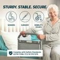 thumbnail image 2 of Bed Rails Lunderg para seguridad de adultos mayores con luz de movimiento, 2 of 6
