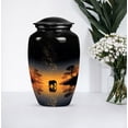 thumbnail image 7 of Green Dragon Large Urn For Ashes Adult Male, Cremation Urns For Ashes For Women, Urn For Ashes For Adult Female, Funeral Memorial Urns For Mom ( Size- 10inch ), 7 of 7