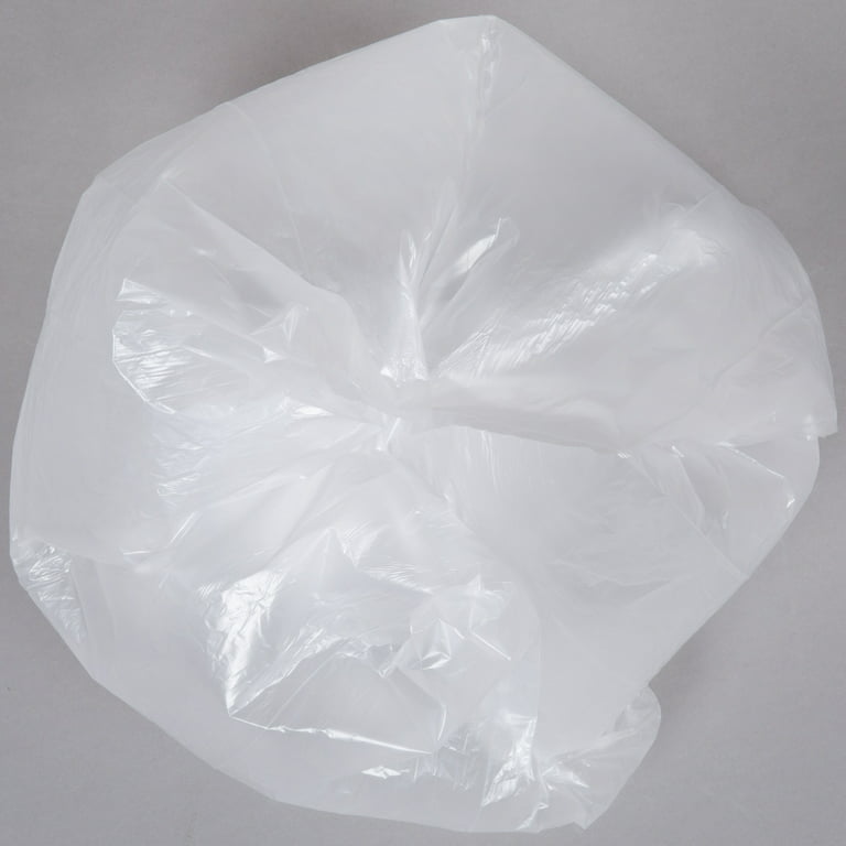 4 Gallon Clear Trash Bags - 100 Small Mini Garbage Bags | Mini Trash Bags  For Mini Trash Can | Paper Waste Basket Liners For Bathroom Kitchen Car
