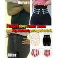 thumbnail image 2 of VASLANDA Corset Waist Trainer Leggings for Women High Waist Cincher Pants Tummy Control Butt Lift Body Shaper, 2 of 5