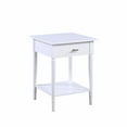 thumbnail image 3 of Convenience Concepts Amy 1 Drawer End Table with Shelf, White, 3 of 5