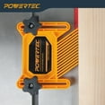 thumbnail image 4 of POWERTEC 2PK Universal Tandem Featherboards for Table Saw, Router Table, Router Fence & Band Saw, Wood working Tools & Accessories To Reduce Kickback & Increase Safety (Included T Track Bolts), 71393, 4 of 7
