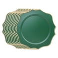 thumbnail image 4 of Siruishop 10 Pieces Serving Plates Kitchen Plates Unbreakable Reusable Lightweight Green, 4 of 7