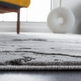 thumbnail image 4 of SAFAVIEH Craft Shevon Abstract Area Rug, 6'7" x 6'7" Round, Grey/Dark Grey, 4 of 8