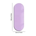 thumbnail image 4 of Yoga Mat Silica Mud Non-Slip Quiet Cushioned 70.8in Shock-Absorbing for Pilates Fitness Stretching Multicolor Macaron by MPOISVA, 4 of 7