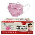 thumbnail image 3 of SD Masque Facial Jetable 3ply 50/PK - Rose - 100 Masques, 3 of 6