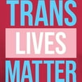 thumbnail image 3 of CafePress - Trans Lives Matter Dark T Shirt - Men's Classic Graphic Cotton T-Shirt, 3 of 4