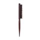 thumbnail image 1 of Natural Boar Bristle Hairbrush with Wooden Handle, Fluffy Comb, Hairdressing and Barber Tool, 1 of 1