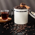 thumbnail image 5 of Contenedor de Almacenamiento de Café de Gran Capacidad de 1,5 L, Lata Sellada para Granos de Café, Tarro para Rellenar Café, Almacenamiento de Alimentos, Color Negro, 5 of 5