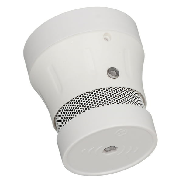 Detector de humo WIFI blanco compatible con la aplicación Tuya Alarma de humo inteligente inalámbrica para el hogar