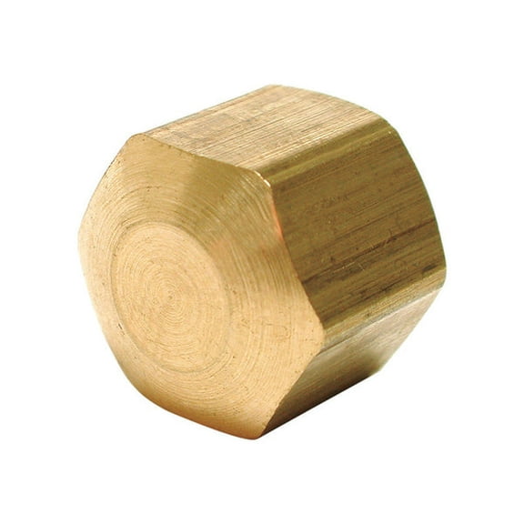 5 PC Dial 1/4 in. D Compression Brass Cap