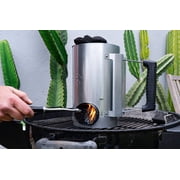 BBQ Dragon Extra Large Chimney of Insanity Charcoal Starter - The Fastest and Easiest Charcoal Chimney Starter for BBQ Grills (X-Large)