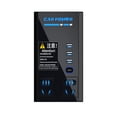 thumbnail image 2 of Mefallenssiah Car Inverter 12V to Ac 110V 200W Converter Auto Power Adapter Type-C Usb Fast Charging Station Car Inverter Power Adapter, 2 of 9