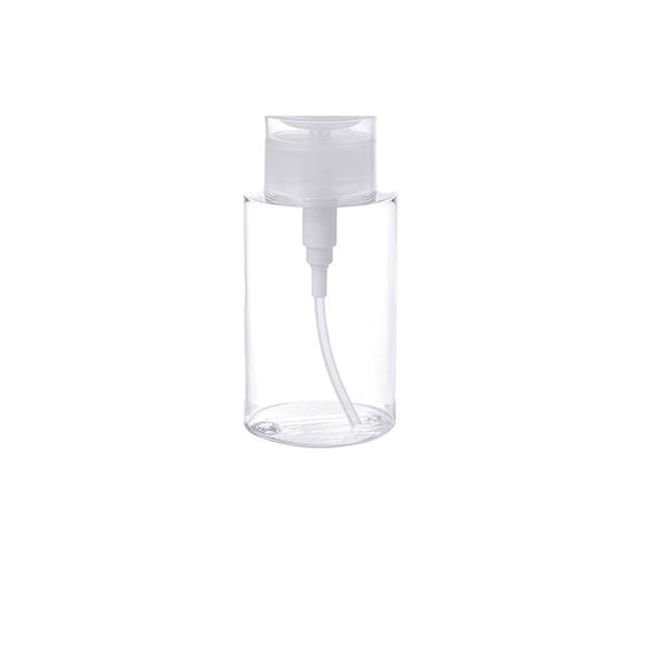 EBINLANDS 100/150/200ml Dispensador De Bomba Vacía Labio Botella De Almacenamiento De Prensa Uñas Ojos Maquillaje Para Removedor Empuje Hacia Abajo Contenedor Recargable