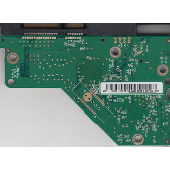 WD1600AAJS-00L7A0, 2061-701590-X03 AD, WD SATA 3.5 PCB
