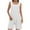 White, variant on Women Waffle Jumpsuits Summer Casual Sleeveless Romper Loose Spaghetti Strap Overalls Shorts Jumpsuit with Pockets
