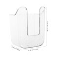 thumbnail image 2 of OFFIGAM Rectangle Wipe Storage Box PET Clear Wipes Holder for Hotel Cafes 1Set, 2 of 8